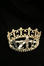 Load image into Gallery viewer, Vintage rhinestone tiara crowns