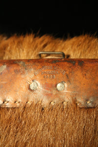 WWII German fur backpack