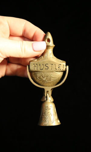 Brass Hustle door knocker